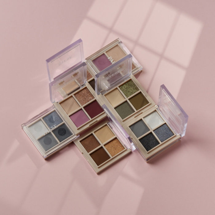 Paleta de farduri 4 nuante, Daily Vibe, nuanta Velvet Smokey 06 - 5,5g [10]