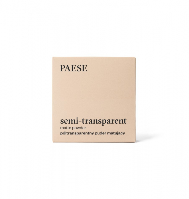 Pudra compacta semi-transparenta mata, 9g [2]