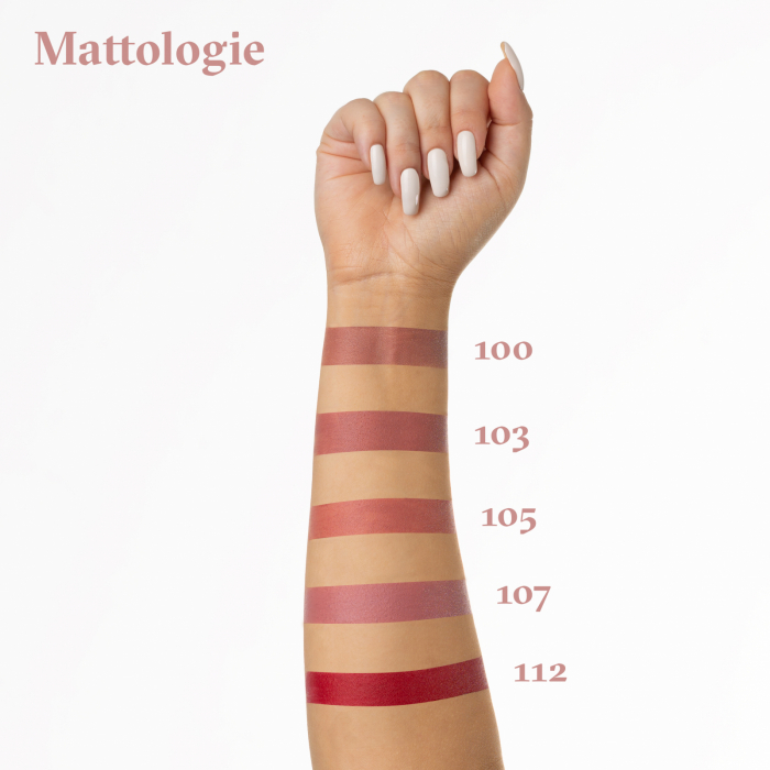 Ruj Mat, Lipstick Mattologie, nuanta Nr 100 - 4.3g [4]