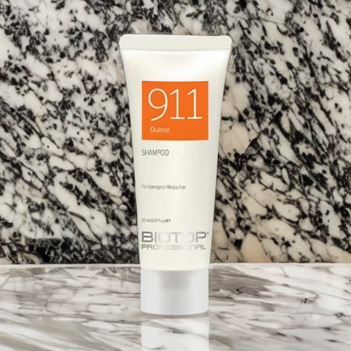 Sampon pentru par uscat si deteriorat, 911 Quinoa Shampoo 20ml [3]