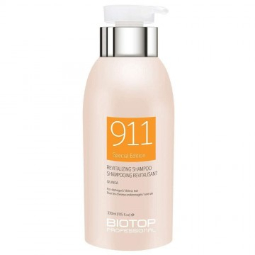 Sampon pentru par uscat si deteriorat, 911 QUINOA Shampoo 330ml - Biotop [2]