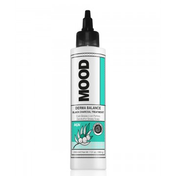 Tratament pentru scalpul gras sau cu matreata 200ml - Derma Balance Black Charcoal Treatment - MOOD [2]