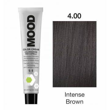 Vopsea Permanenta nr 4.00 Intense Brown 100ml-Color Cream-Mood [2]