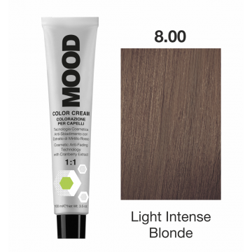 Vopsea Permanenta nr 8.00 Light Intense Blonde 100ml-Color Cream-Mood [2]