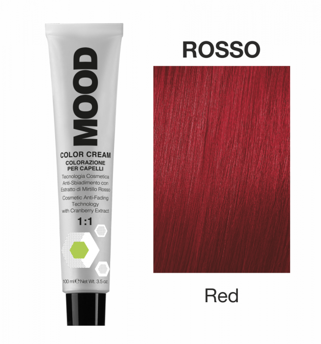Vopsea Permanenta Rosso 100ml-Color Cream-Mood [3]