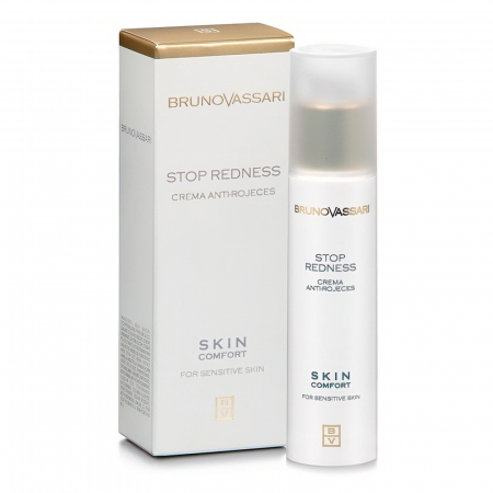 Hidratarea tenului - Crema Anti-Roseata Pentru Tenul Cuperozic 50ml - Stop Redness - Bruno Vassari