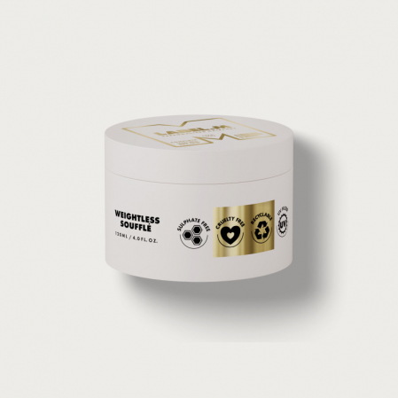 Crema Profesionala Par - Crema de Stilizare Pentru Par Ondulat, Weightless Souffle 120ml
