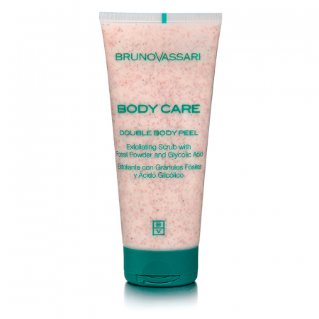 Peeling si Exfoliere - Exfoliant de Corp cu Granule de Fosile si Acid Glicolic 200ml - Double Body Peel - Bruno Vassari