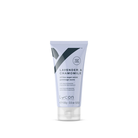Toate produsele - Exfoliant din zahar fara ulei, Sugar scrub Relaxing Lavander and Chamomile - 100g