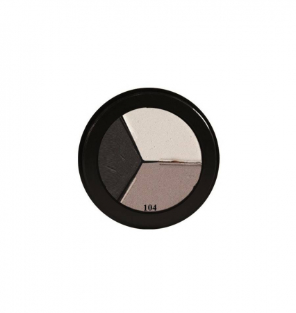 Farduri de ochi - Fard de pleoape perlat Trio-Shiney Elegance, 101 Luxus - 5g