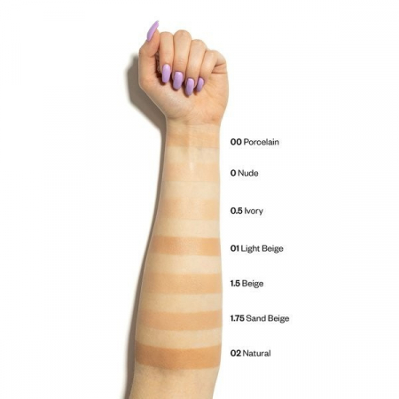 Fond de ten, Long Cover Fluid, cu acoperire mare, 01 Light Beige - 30ml [2]
