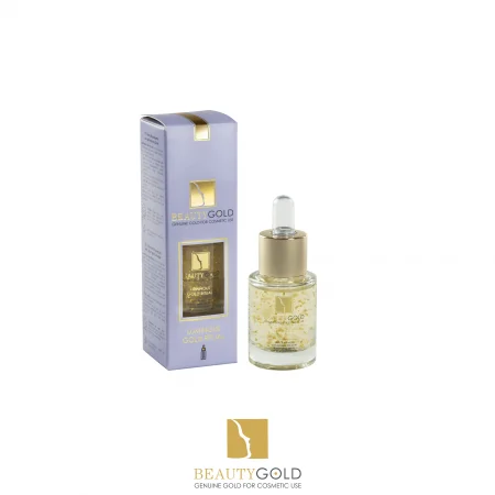Aur Cosmetic - Ser iluminator, Luminous Gold Ritual, aur 23KT - 15 ml - BeautyGold