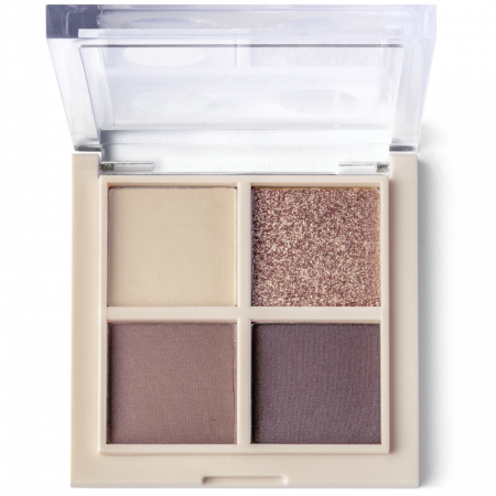 Palete Profesionale de Machiaj - Paleta de farduri 4 nuante, Daily Vibe, nuanta Coffee Break 03 - 5,5g