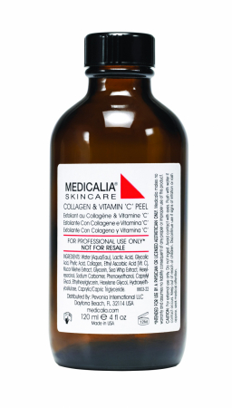 Oferte Promotionale - Peeling Pentru Ten Matur 120ml-Collagen & Vitamin 'C' Peel-Medicalia