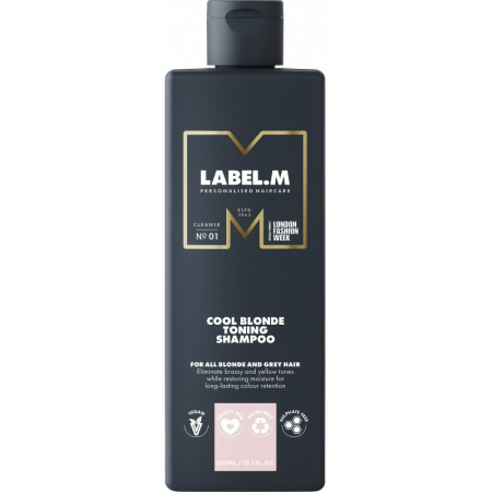 Sampoane Profesionale - Sampon pentru par blond, Cool Blonde Toning Shampoo 300ml