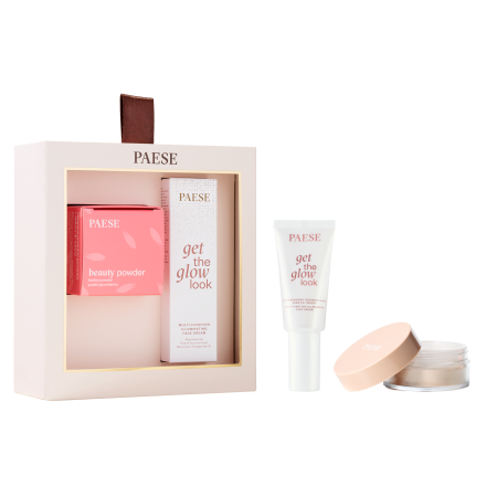 Machiaj Profesional - SET ALL ABOUT THE BASE ( GET THE GLOW ILLUMINATING FACE CREAM+ RICE POWDER)