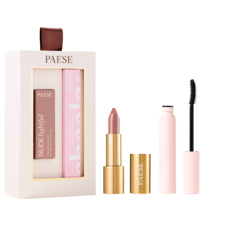 Rimel / Mascara - SET CHEEKY NUDE LOOK (MASCARA CHEEKY+ NUDELIGHTFUL LIPSTICK NR 400)