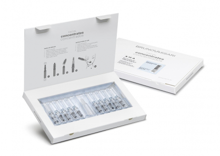 Oferte Promotionale - Tratament Facial Profesional Concentrat cu Acizi Alfa-Hidroxi 10x2ml - Aha Glycolic Treatment - Bruno Vassari