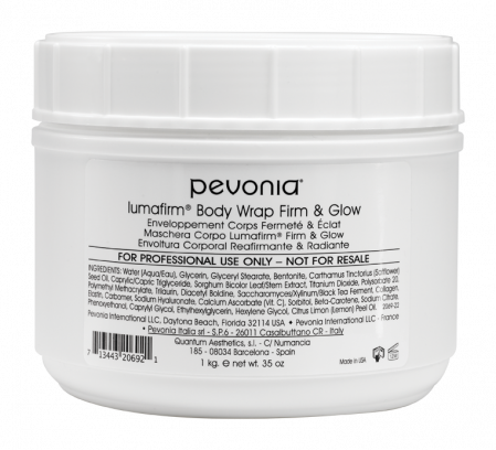 Oferte Promotionale - Tratament impachetare cu efect de fermitate si tonifiere 1 kg - Lumafirm® Body Wrap - Firm & Glow - PEVONIA