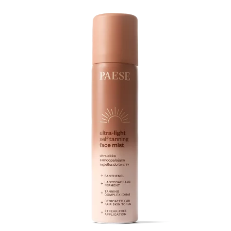 Noutati - Ultra-Light Self-Tanning Face Mist – Spray facial autobronzant – 75 ml