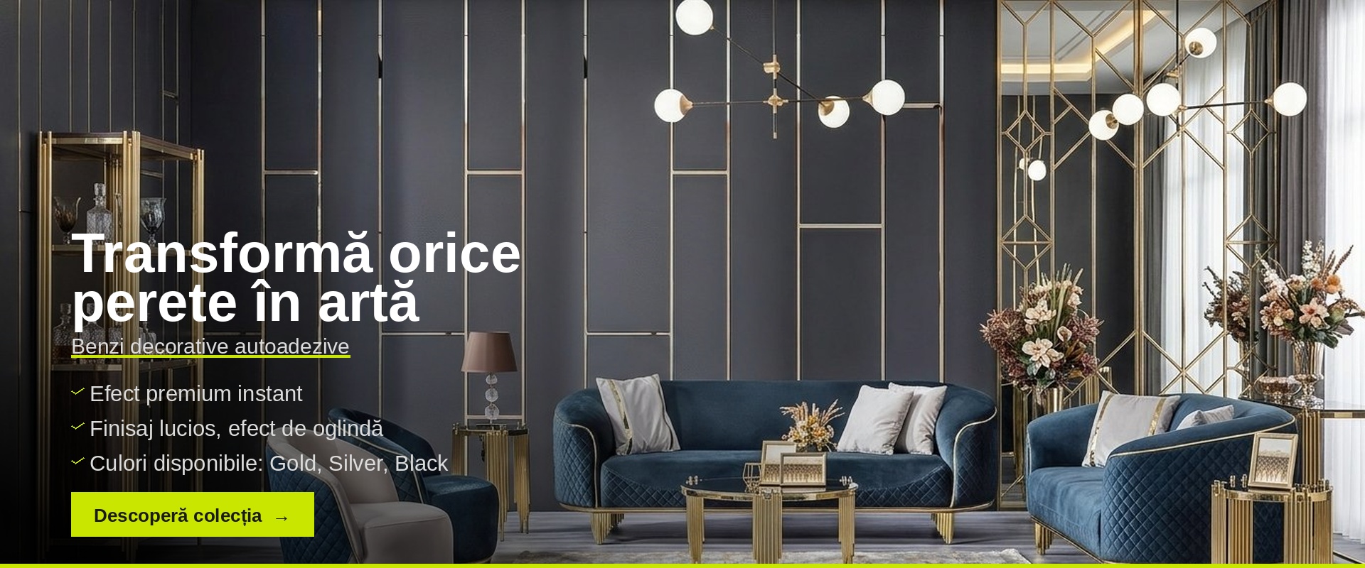 Banner benzi decorative desktop