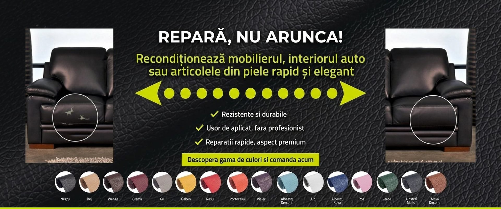 Folie Autoadeziva Piele Desktop
