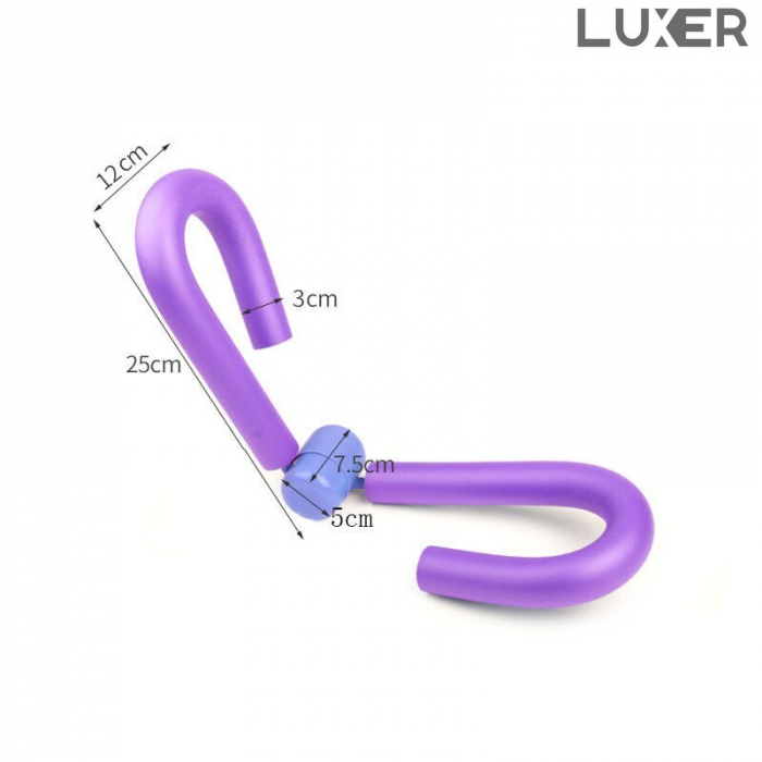 Aparat Fitness Multifunctional Pentru Tonifiere Musculara, Universal, Mov, Luxer, dispozitiv tonifiere musculara pentru muschi abdominali, fese, coapse, combatere celulita, pentru femei decathlon intersport ieftin luxer [12]
