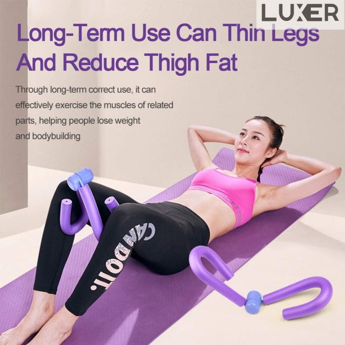 Aparat Fitness Multifunctional Pentru Tonifiere Musculara, Universal, Mov, Luxer, dispozitiv tonifiere musculara pentru muschi abdominali, fese, coapse, combatere celulita, pentru femei decathlon intersport ieftin luxer [6]
