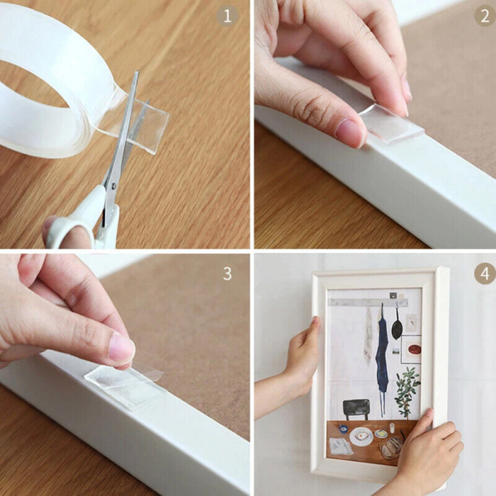 Banda Acrilica Dublu-Adeziva Luxer, Utilizare Universala, Double-Side Adhesive, 500x2 cm banda dublu adeziva impermeabila pentru rosturi gresie faianta chiuveta hidroizolanta ieftina transparenta dedeman hornbach luxer [7]