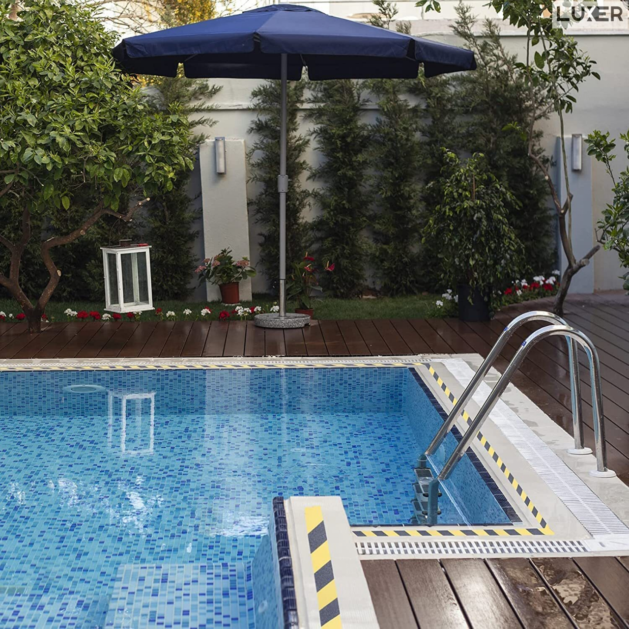 Banda Adeziva Antiderapanta pentru Scari/Trepte Interior/Exterior, Multisuprafete, Rezistenta la Apa, Lungime 5 m, Latime 5 cm, Negru, Luxer, Banda Adeziva Antiderapanta Aderenta Sporita, entru Suprafete Umede, Negru-Galben, Luxer Dedeman Leroy Merlin Emag Bilka Luxer [6]