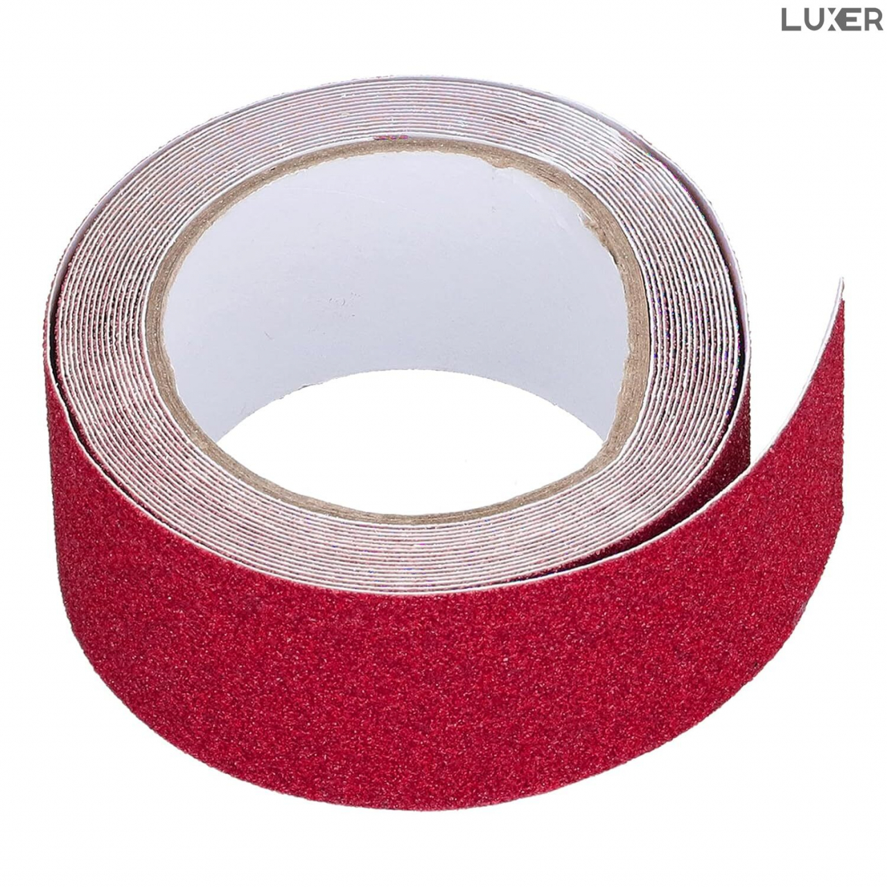 Banda Adeziva Antiderapanta pentru Scari/Trepte Interior/Exterior, Multisuprafete, Rezistenta la Apa, Lungime 5 m, Latime 5 cm, Negru, Luxer, Banda Adeziva Antiderapanta Aderenta Sporita, entru Suprafete Umede, Rosu, Luxer Dedeman Leroy Merlin Emag Bilka Luxer [3]