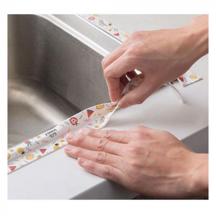Banda Adeziva de Etansare Pentru Baie si Bucatarie Luxer, pentru Cada/Chiuveta/Ferestre/Tevi apa, Multicolora, 320x3.5 cm, banda adeziva etansare dedeman model de vara pentru apa cada ferestre baie bucatarie usa tevi chiuveta ieftin dedeman brico depot leroy merlin luxer [3]