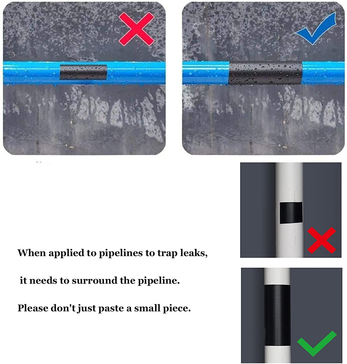 Banda adeziva ultra puternica Luxer pentru reparatii scurgeri 150x10cm [8]