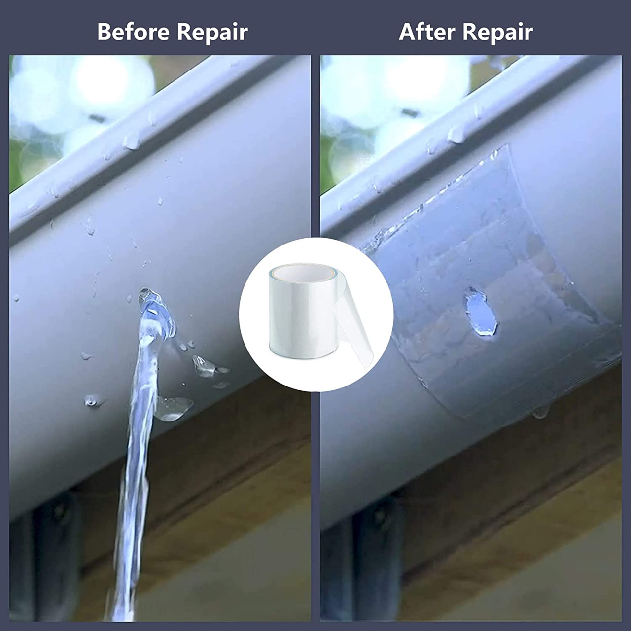 Banda adeziva ultra puternica Luxer pentru reparatii scurgeri 150x10cm [5]