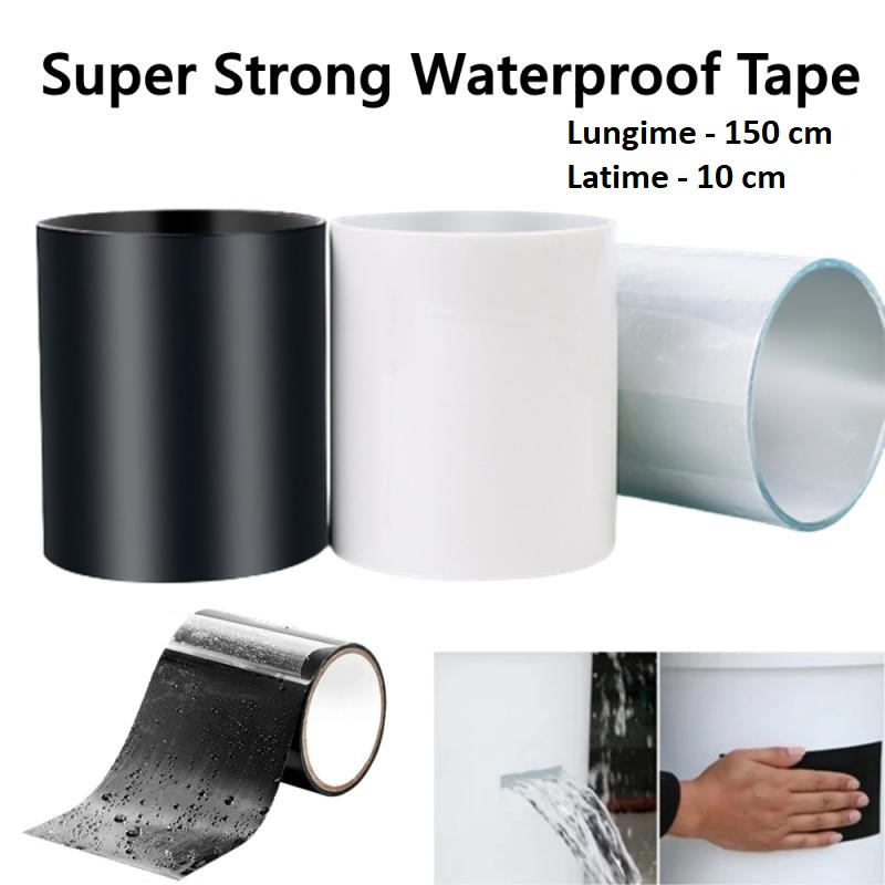 Banda adeziva ultra puternica Luxer pentru reparatii scurgeri 150x10cm [2]