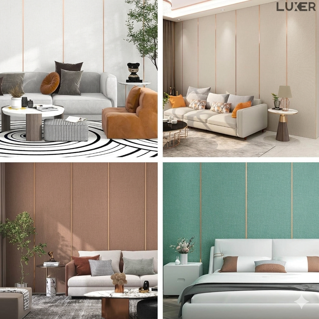 Banda Decorativa Autoadeziva, 1.1 cm x 5 m, pentru Pereti, Mobilier, Decoratiuni Auto si Interioare, Rezistenta la Apa, Durabila, Usor de Aplicat, Gold, Luxer, Banda adeziva decorativa de lipit pentru perete auriu roz tip platbanda / bordura prete, ornamentala luxer [5]