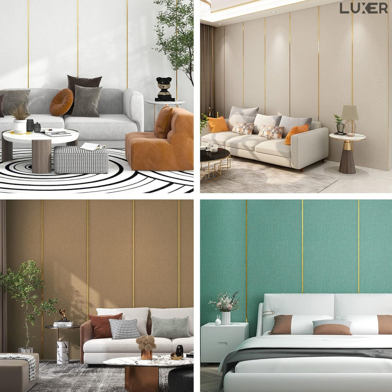Banda Decorativa Autoadeziva, 1.1 cm x 5 m, pentru Pereti, Mobilier, Decoratiuni Auto si Interioare, Rezistenta la Apa, Durabila, Usor de Aplicat, Gold, Luxer, Banda adeziva decorativa de lipit pentru perete auriu roz tip platbanda / bordura prete, ornamentala luxer [7]