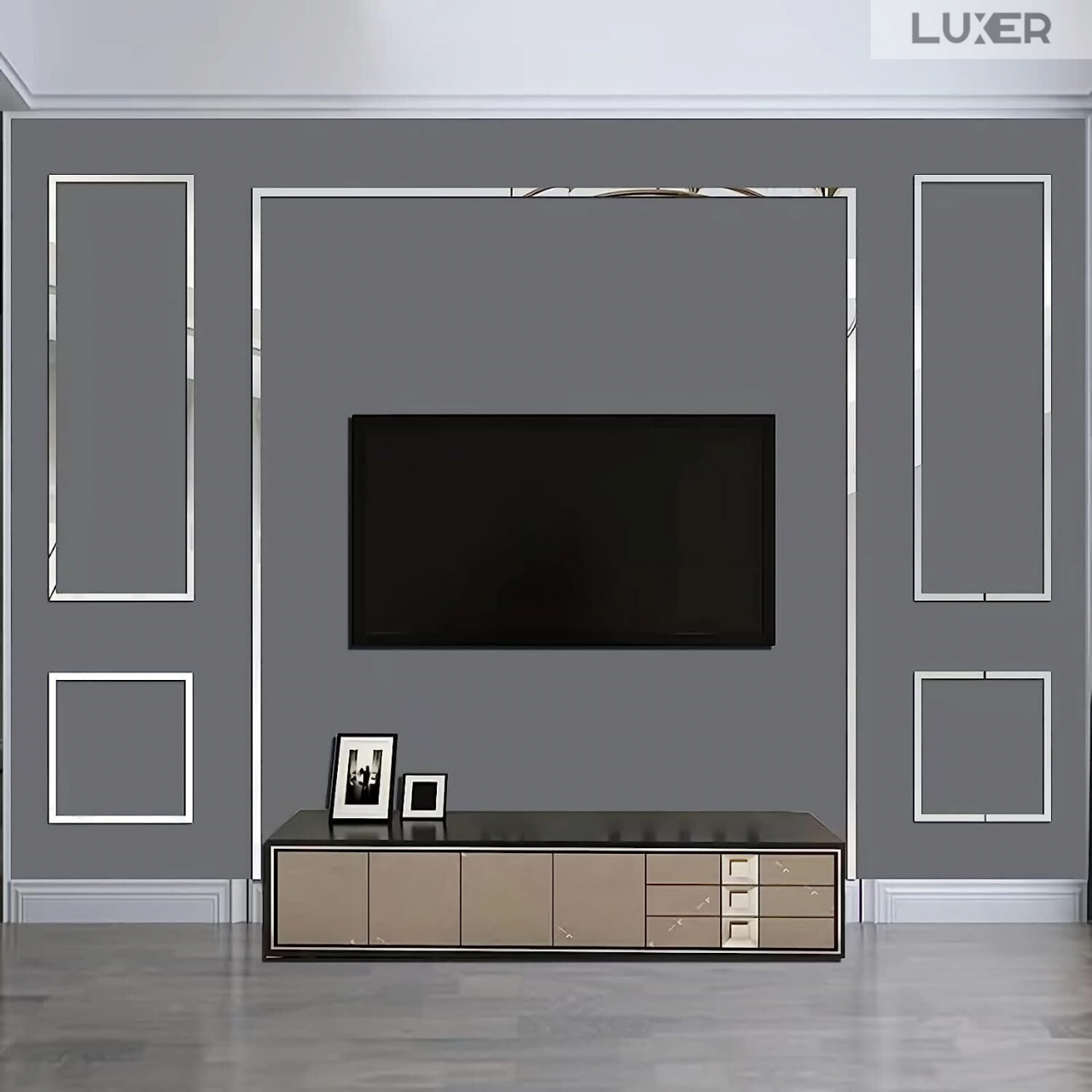 Banda Decorativa Autoadeziva Pentru Perete Cu Efect de Oglinda Luxer, Lungime 500 cm, Latime 2 cm, Silver, Banda Adeziva Metalica Pentru Mobila/Usi/Ferestre pentru Decor Dedeman Leroy Merlin Emag Gresie/Faianta Luxer [10]