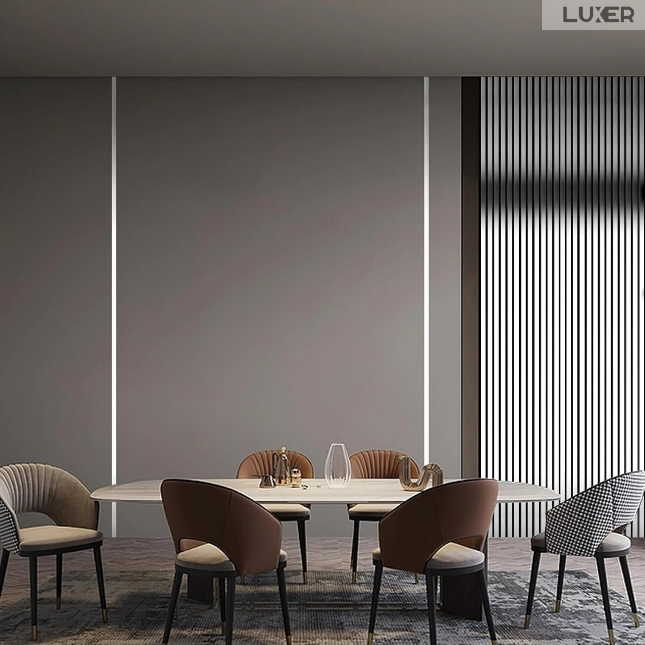 Banda Decorativa Autoadeziva Pentru Perete Cu Efect de Oglinda Luxer, Lungime 500 cm, Latime 3 cm, Silver, Banda Adeziva Metalica Pentru Mobila/Usi/Ferestre pentru Decor Dedeman Leroy Merlin Emag Gresie/Faianta Luxer [4]