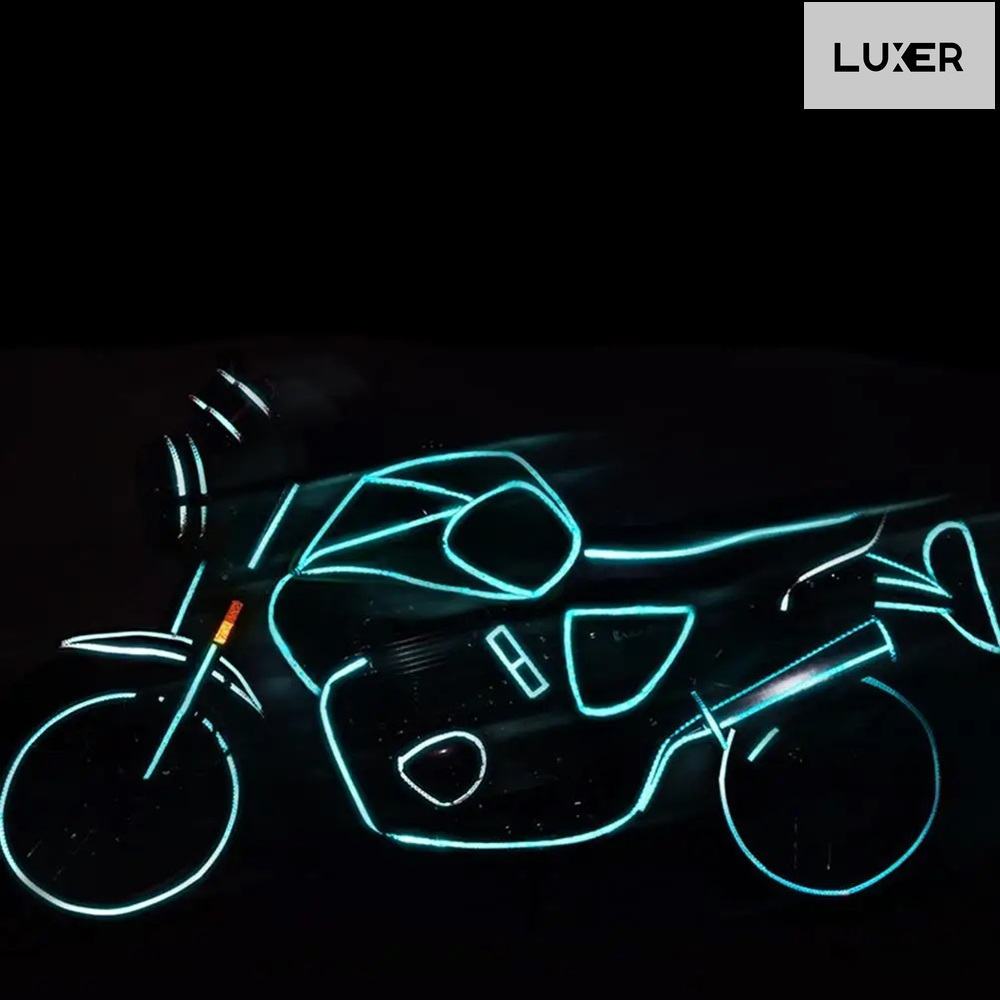 Banda Reflectorizanta Autoadeziva Pentru Bicicleta, Motocicleta, Masina, Scari sau Alte Suprafete, Model Hexagonal, Dimensiuni 800x1 cm, Albastru, Luxer [14]