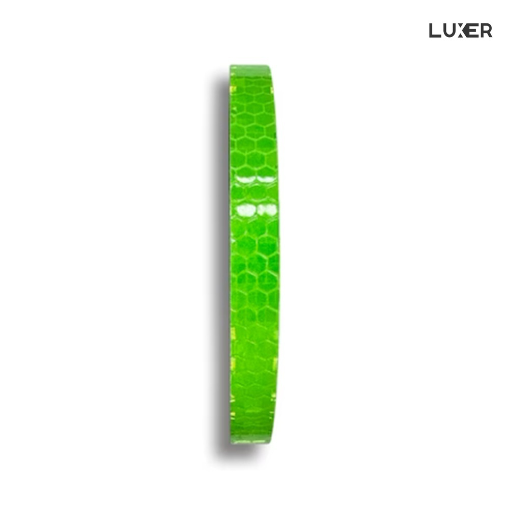 Banda Reflectorizanta Autoadeziva Pentru Bicicleta, Motocicleta, Masina, Scari sau Alte Suprafete, Model Hexagonal, Dimensiuni 800x1 cm, Verde, Luxer [5]