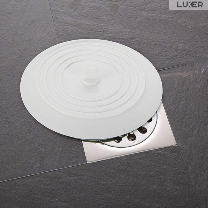 Capac Din Silicon/Dop Pentru Chiuveta/Cada/Sifon Luxer, Protectie Impotriva Gandacilor si Mirosurilor Neplacute, Diametru 15 cm, Gri /Alb, dop chiuveta bucatarie franke dedemna blocat leroy ikea emag silicon ieftin pentru scurgere lavoar mascare luxer [6]