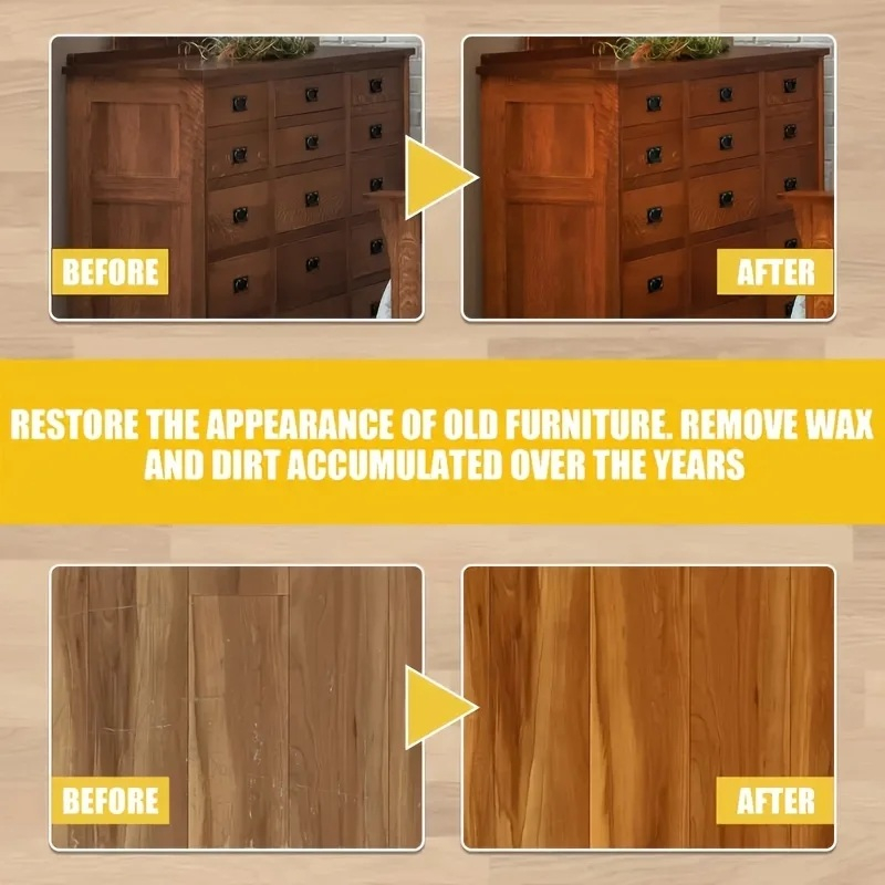 Ceara multifunctionala Luxer pentru restaurare si lustruire mobilier 80g [6]