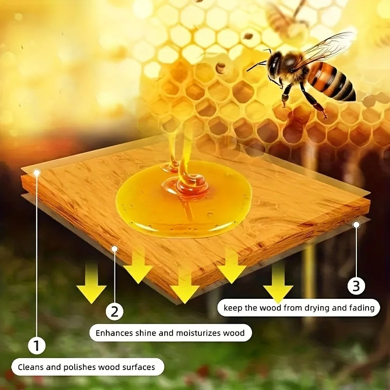 Ceara multifunctionala Luxer pentru restaurare si lustruire mobilier 80g [7]