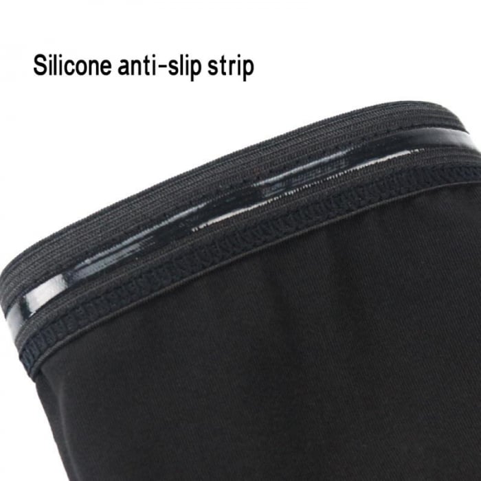 Cotiera cu Tampon de Protectie Luxer, Circumferinta Brat 35-45 cm, Unisex, Negru/Alb, protectie impotriva socurilor cotiere copii hervin intersport decathlon ieftine luxer [15]