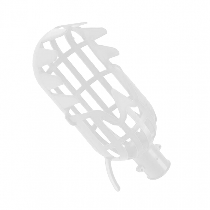 Culegator De Fructe Aflate La Inaltime Luxer, Dimensiuni 20x8 cm, Alb, culecator de fructe cu tija dedeman hornbach gardena leroy merlin pentru mere nuci afine fructe manual [8]
