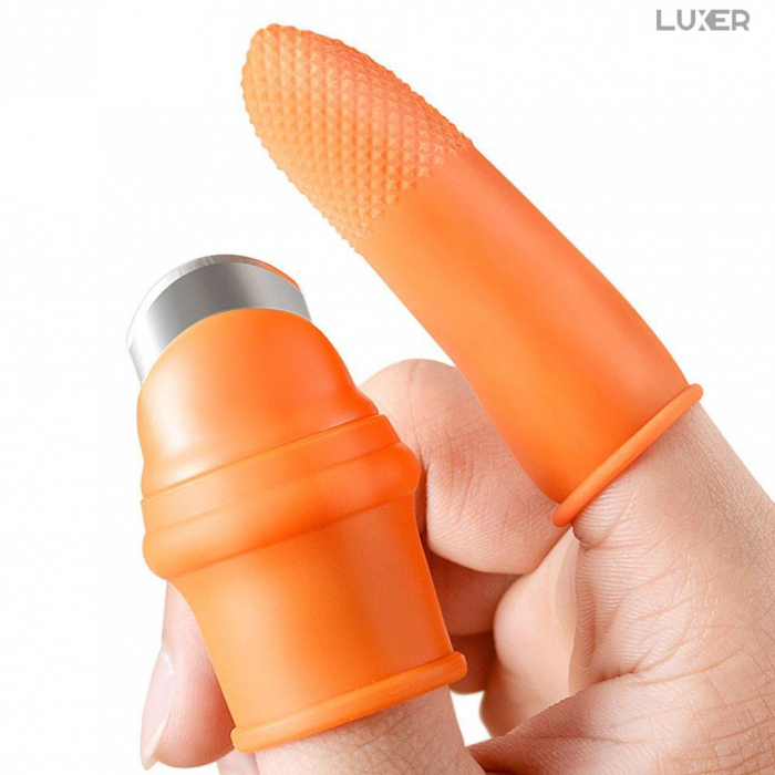 Degetar Cu Lama Pentru Cules Fructe/Legume sau Gradinarit Pentru Barbati, 5 Protectii Din Silicon Degete, Luxer, unelte gradinarit dedeman emag honrnbach jysk leroy luxer [2]