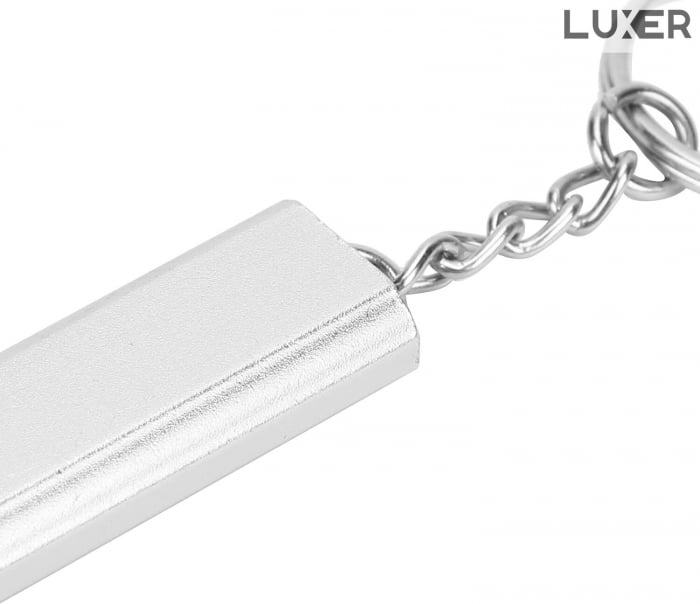 Fluier Dual din Aluminiu pentru Arbitrii, Drumetii, Activitati Fizice, Dresare animale, cu Inel pentru Chei, Tip Breloc, Lungime 6 cm, Negru, Argintiu, Auriu, Luxer pentru fluierat profesional decathlon luxer [3]