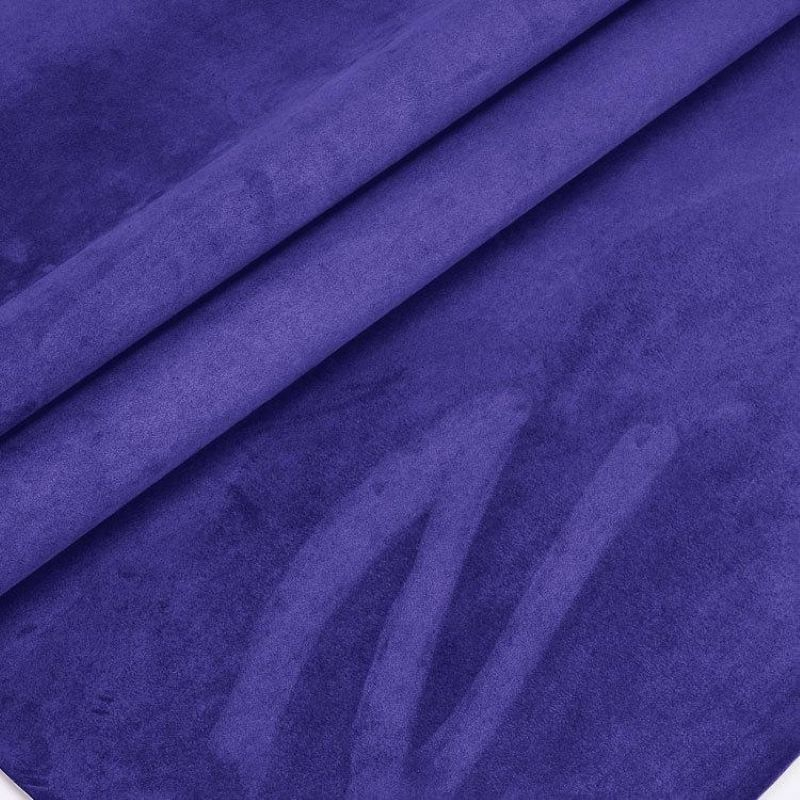 Folie autoadezivă Luxer din piele întoarsă sintetică tip Alcantara, culoare violet, pentru interior auto, mobilă și decor DIY, textură catifelată mată, dimensiuni 150x40 cm. [2]