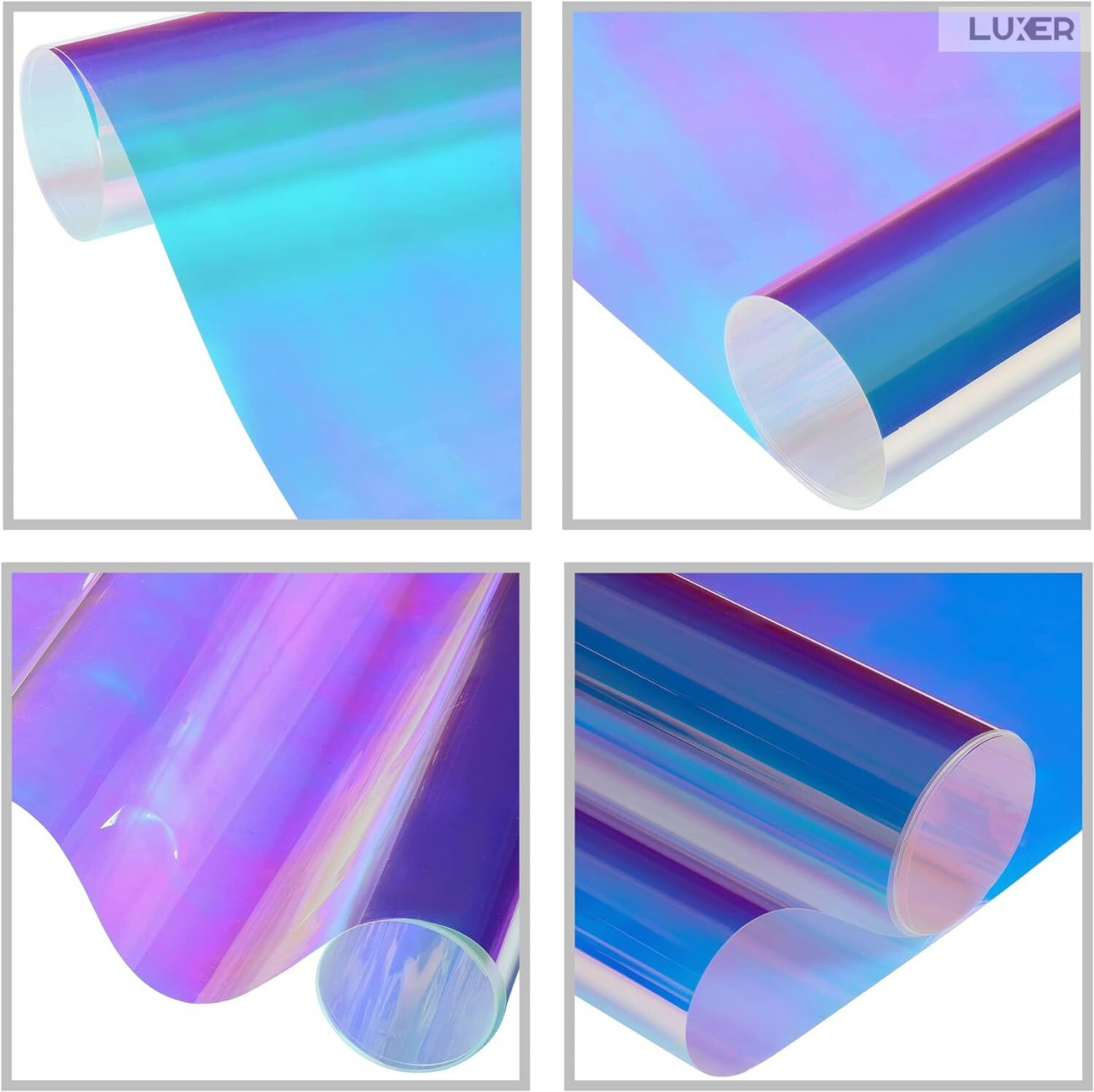 Folie Autoadeziva  pentru Geamuri Termopan, Tip Oglinda, Protectie Solara UV, Efect Privacy, One Way Mirror Window Film, Autocolanta, Pentru Casa/Cladiri, Model Holografic, Dimensiuni 200 x 60 cm, Blue Chameleon, Folie Geam sa nu se vada din exterior, sa nu se vada in casa, autocolant geam termopan leroy merlin dedeman, protectie solara ferestre luxer [9]
